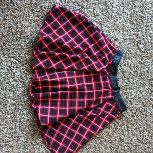 Plaid skirt